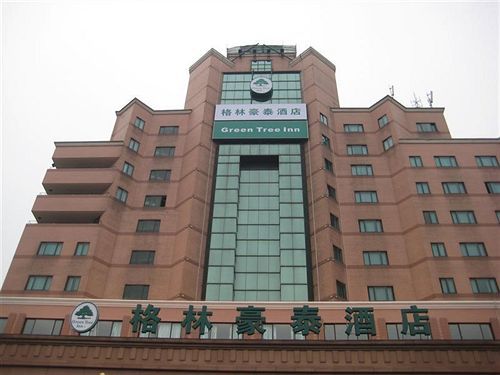 Greentree Inn Jiangsu Wuxi New District Airport Business Hotel Bagian luar foto