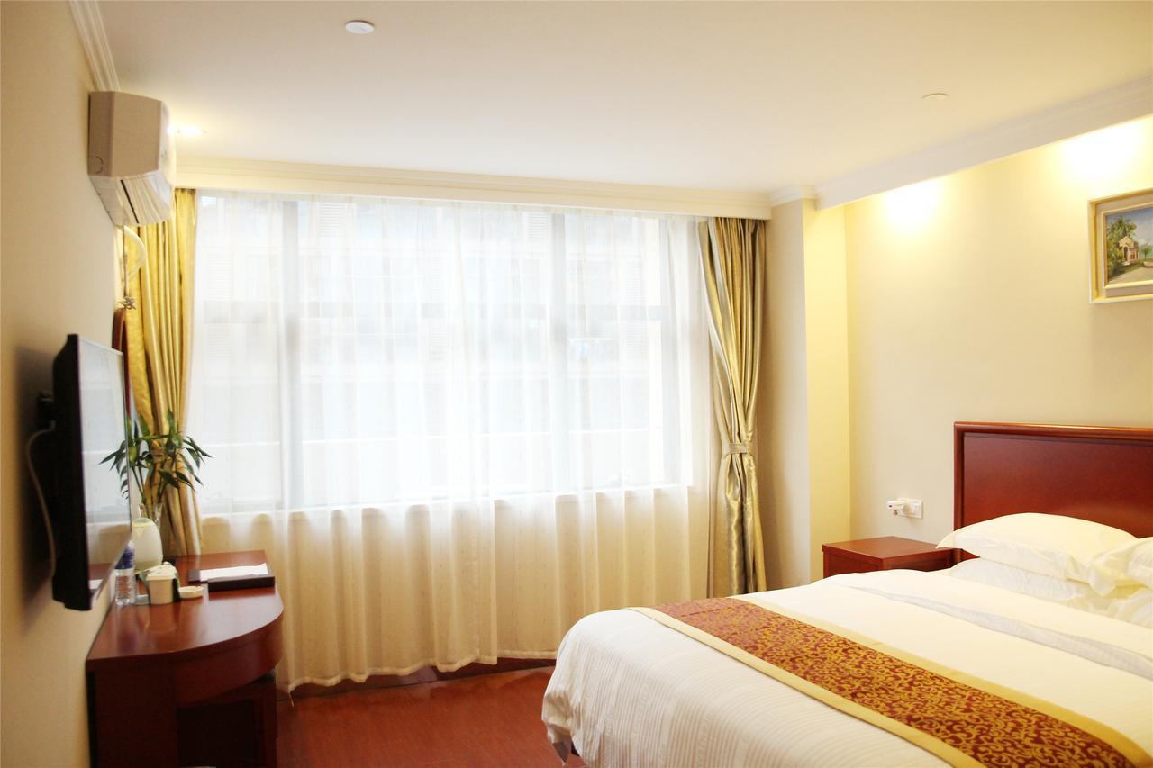 Greentree Inn Jiangsu Wuxi New District Airport Business Hotel Bagian luar foto