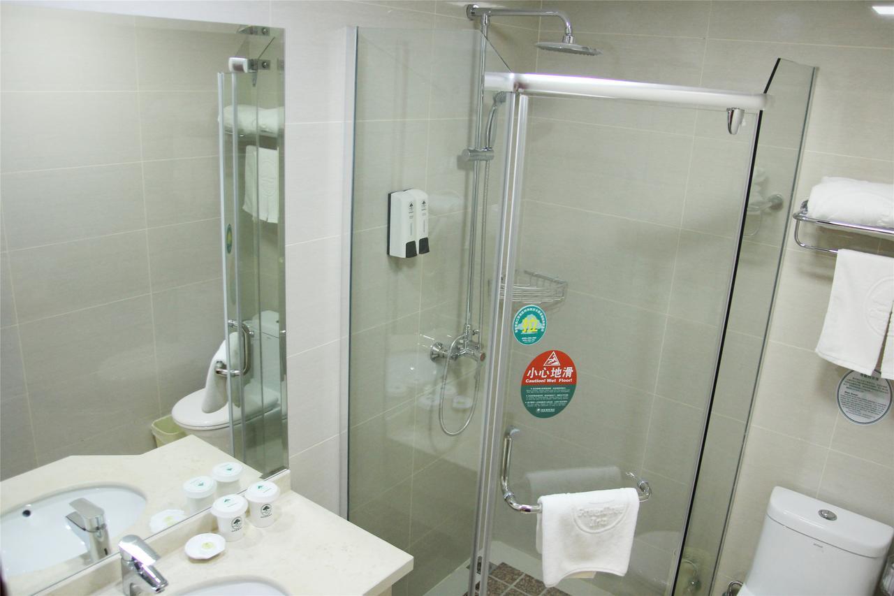 Greentree Inn Jiangsu Wuxi New District Airport Business Hotel Bagian luar foto