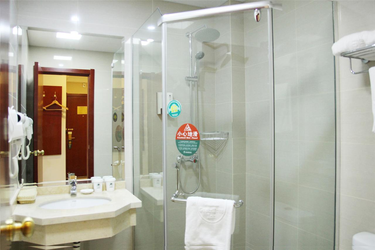 Greentree Inn Jiangsu Wuxi New District Airport Business Hotel Bagian luar foto