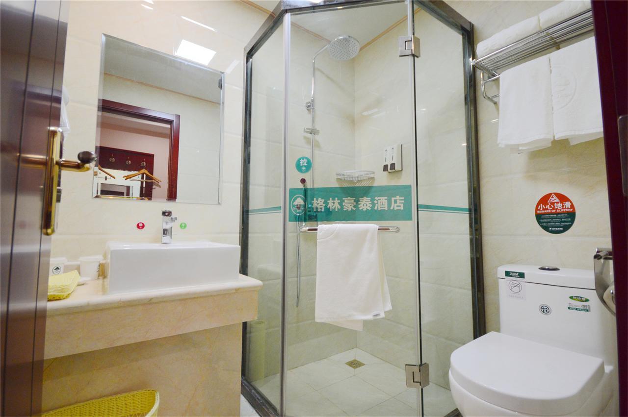 Greentree Inn Jiangsu Wuxi New District Airport Business Hotel Bagian luar foto