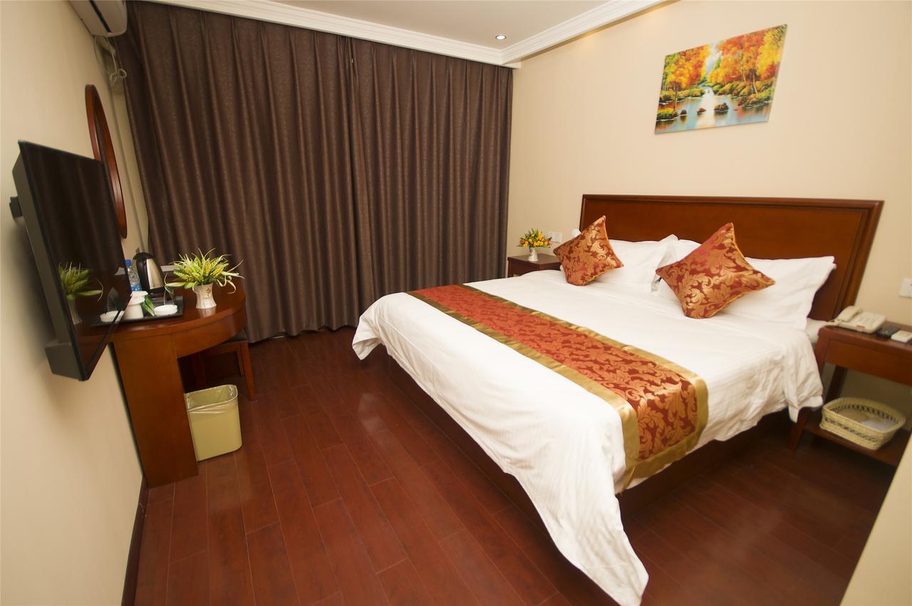 Greentree Inn Jiangsu Wuxi New District Airport Business Hotel Bagian luar foto