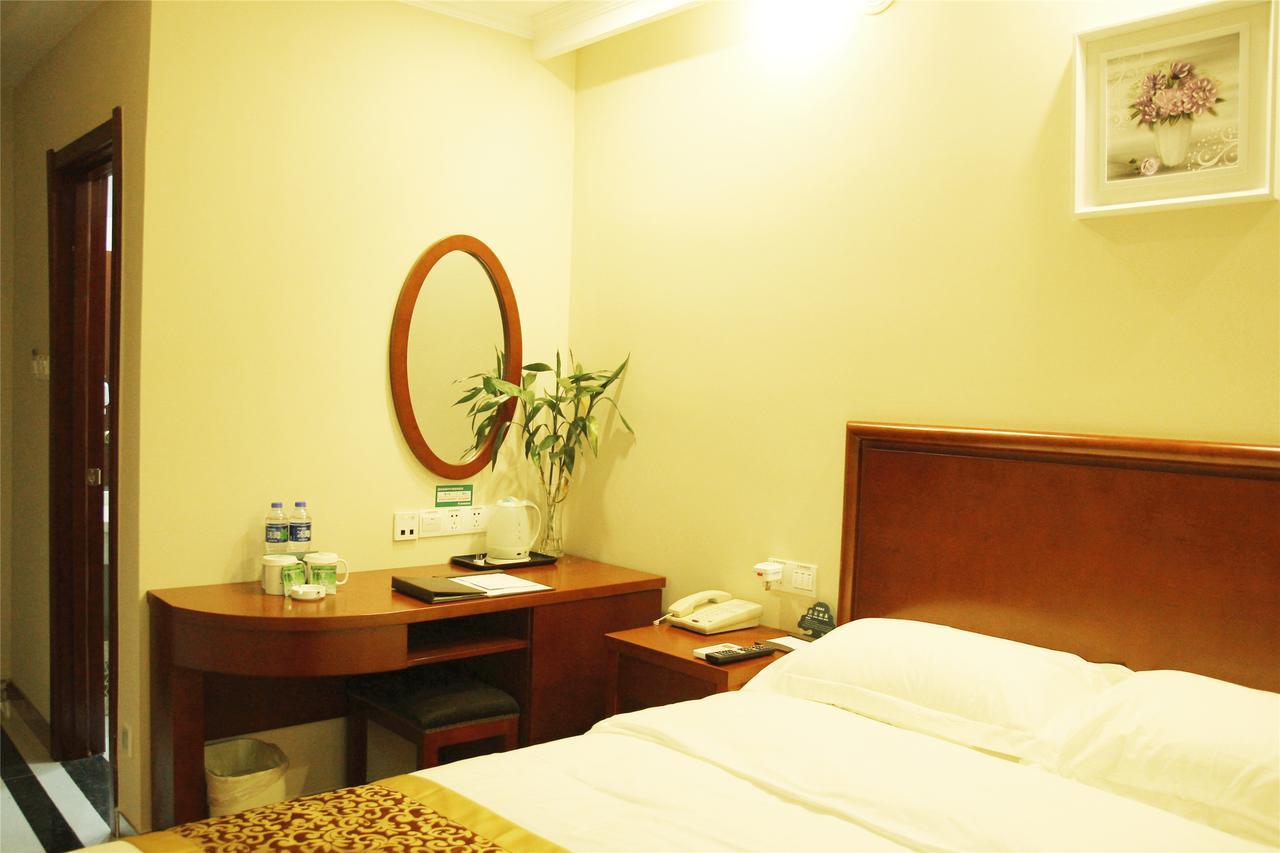 Greentree Inn Jiangsu Wuxi New District Airport Business Hotel Bagian luar foto