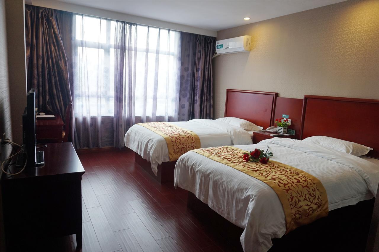 Greentree Inn Jiangsu Wuxi New District Airport Business Hotel Bagian luar foto
