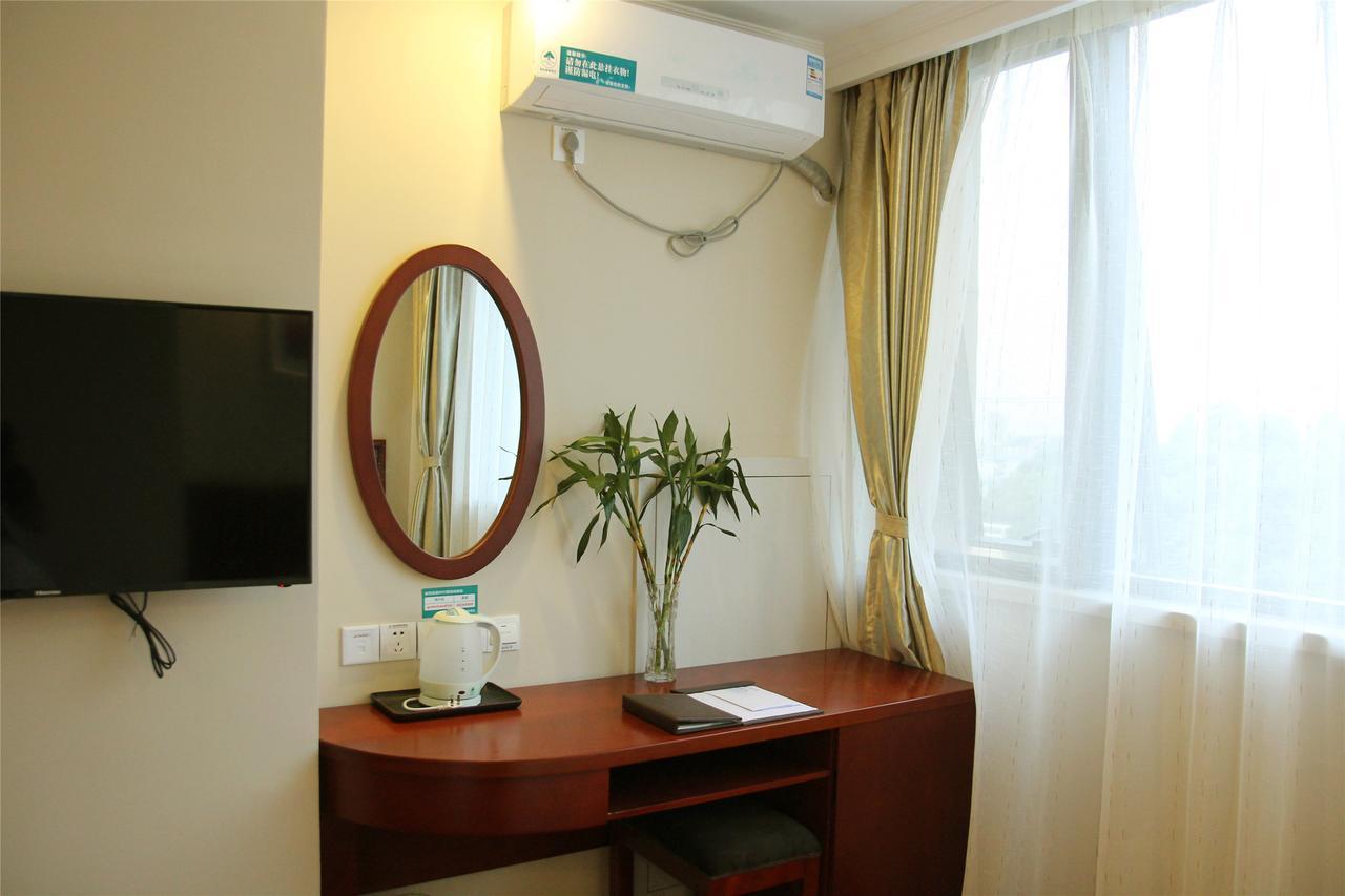 Greentree Inn Jiangsu Wuxi New District Airport Business Hotel Bagian luar foto