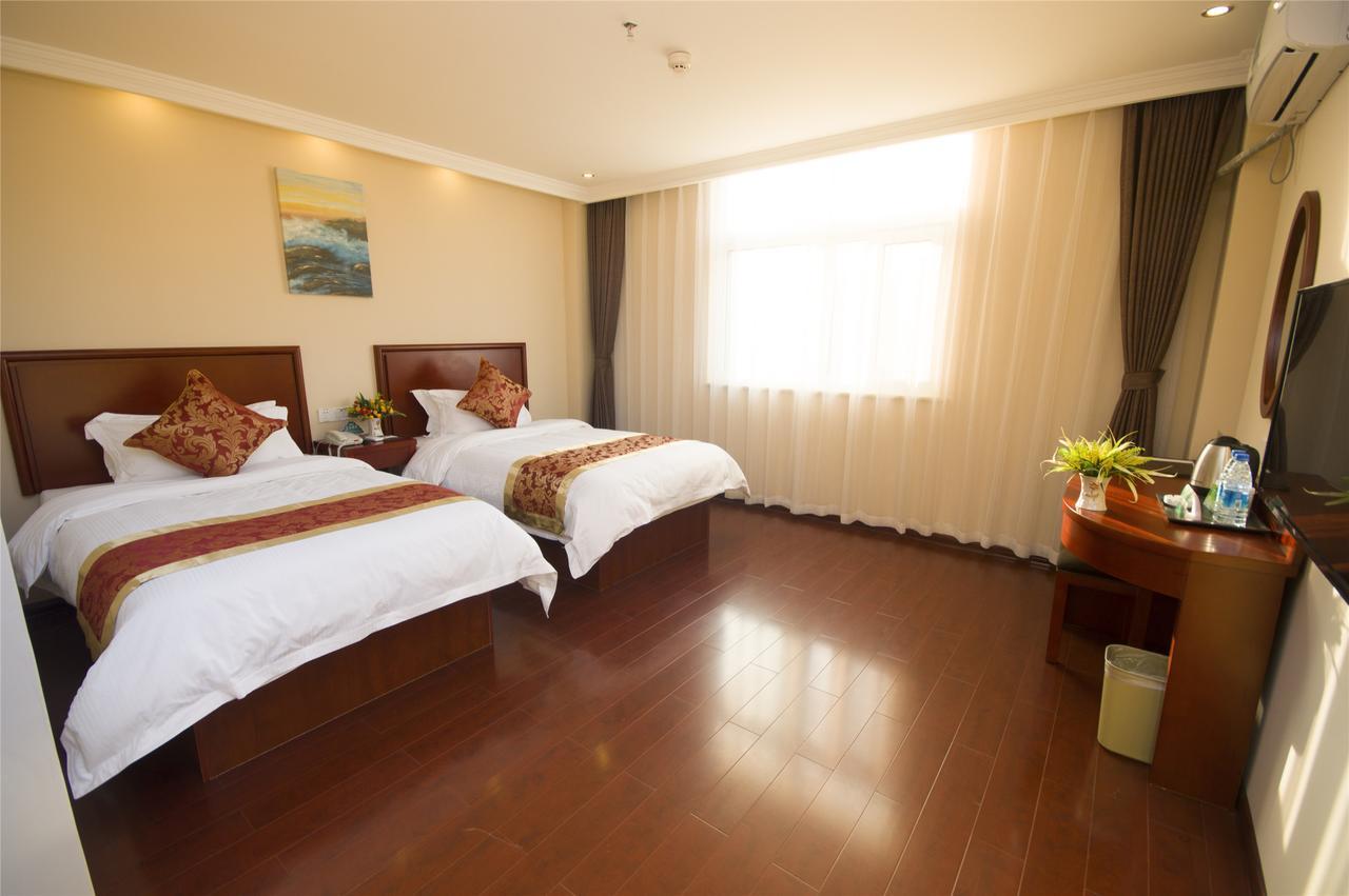 Greentree Inn Jiangsu Wuxi New District Airport Business Hotel Bagian luar foto
