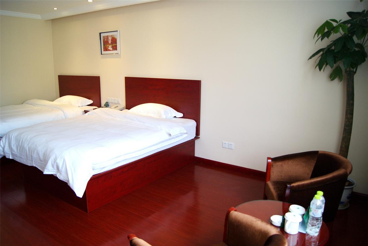 Greentree Inn Jiangsu Wuxi New District Airport Business Hotel Bagian luar foto