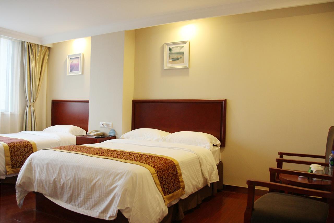 Greentree Inn Jiangsu Wuxi New District Airport Business Hotel Bagian luar foto