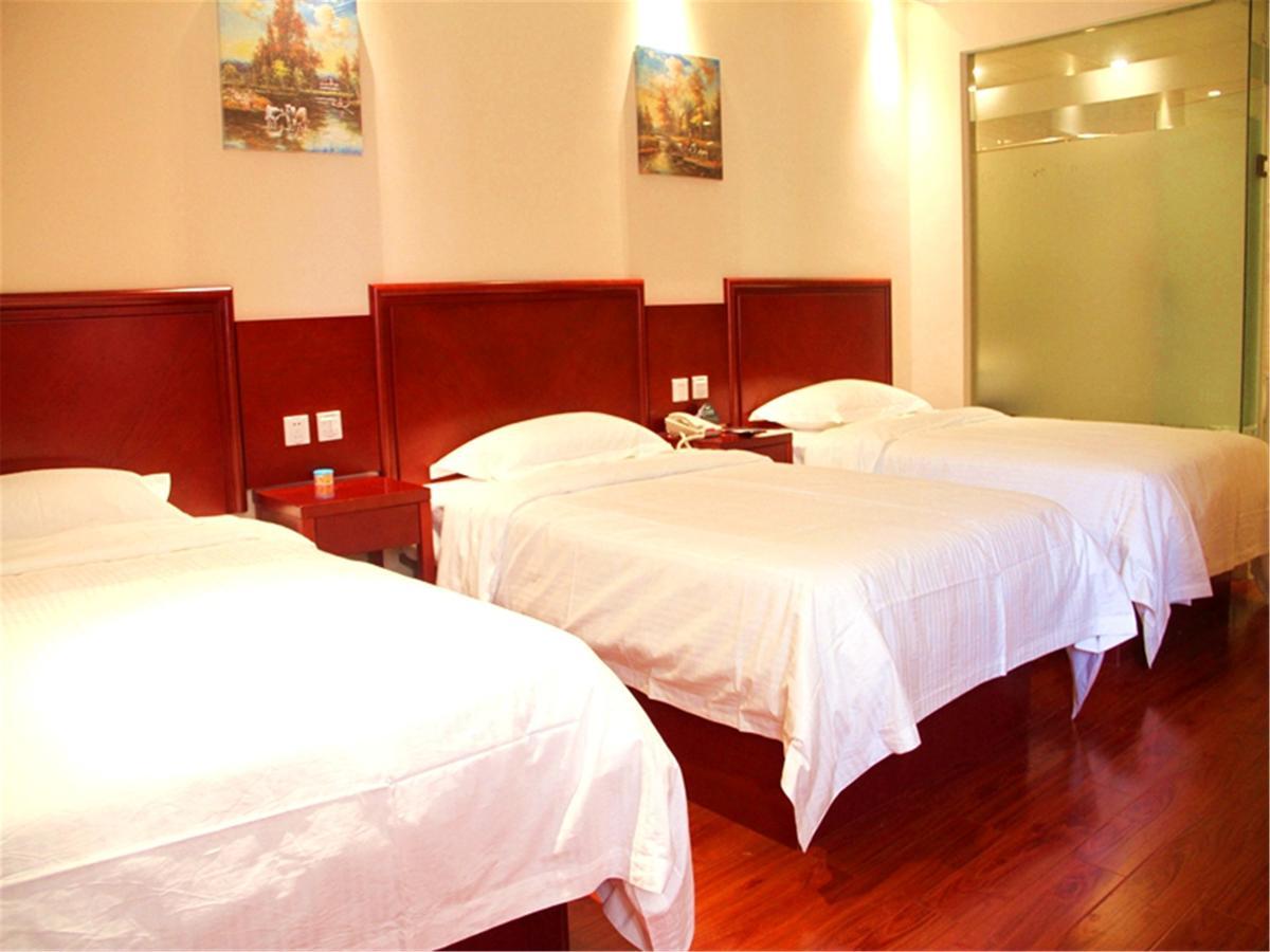 Greentree Inn Jiangsu Wuxi New District Airport Business Hotel Bagian luar foto