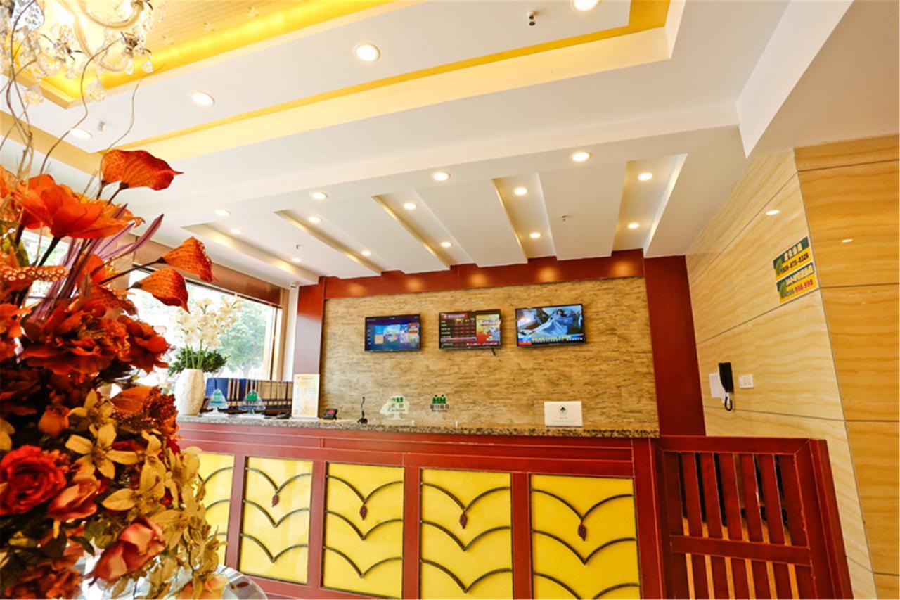 Greentree Inn Jiangsu Wuxi New District Airport Business Hotel Bagian luar foto